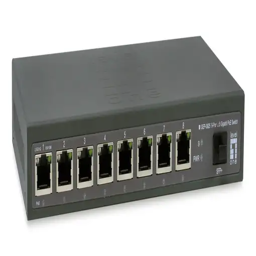 LevelOne GEP-0925 switch No administrado 2.5G Ethernet (100/1000/2500) LevelOne GEP-0925 switch No administrado 2.5G Ethernet (100/1000/2500)