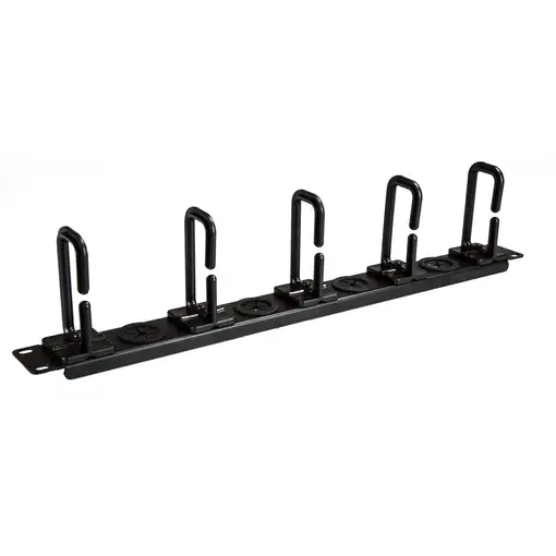StarTech.com Panel Horizontal 1U y 19 Pulgadas de Gestión de Cableado para Armario