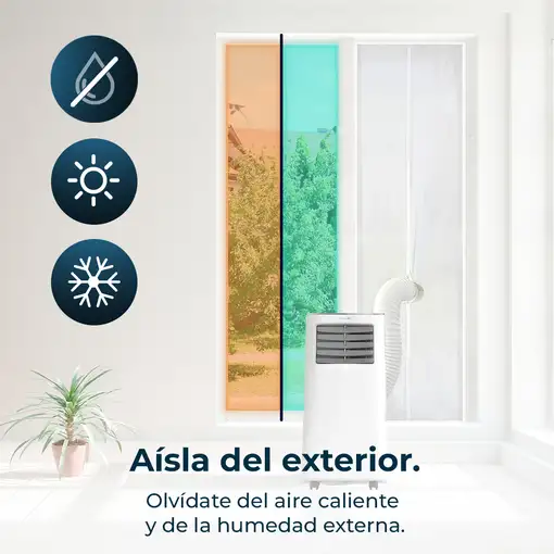 Cecotec 08161 accesorio para aire acondicionado Impermeabilización de ventanas