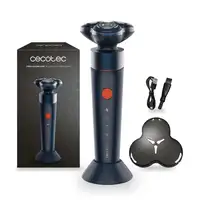 Cecotec PrecisionCare Aluminium Premium Máquina de afeitar de rotación Azul