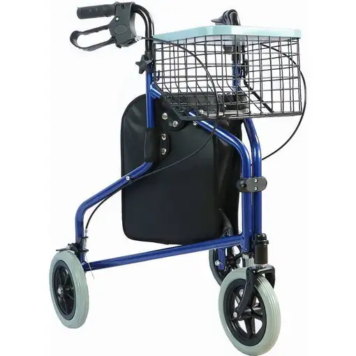 Andador con 3 ruedas, cesta y bolso, RF-621/N REHA FUND Andador con 3 ruedas, cesta y bolso, RF-621/N REHA FUND