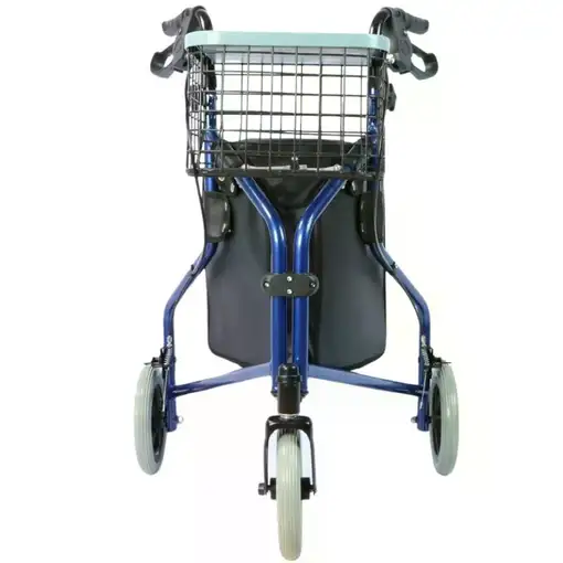 Andador con 3 ruedas, cesta y bolso, RF-621/N REHA FUND