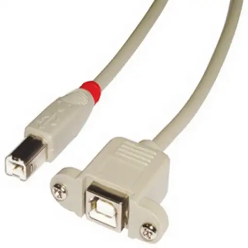 Lindy 31801 cable USB USB 2.0 1 m USB B Gris