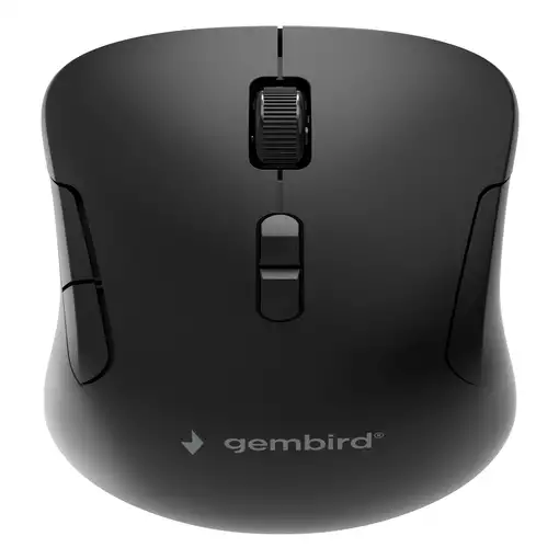 Gembird MUSW2-7B-01 ratón Universal Ambidextro RF Wireless + Bluetooth Óptico 1600