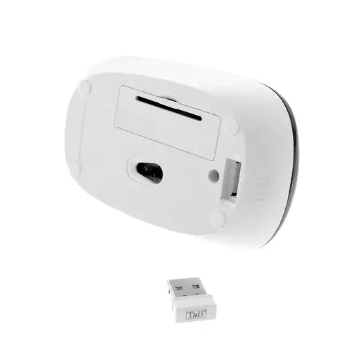 T'nB MWCANDYBK ratón Viajes Ambidextro RF inalámbrico 1000 DPI