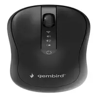 Gembird MUSW2-4B-01 ratón Hogar Ambidextro RF Wireless + Bluetooth Óptico 1600 DPI Gembird MUSW2-4B-01 ratón Hogar Ambidextro RF Wireless + Bluetooth Óptico 1600 DPI