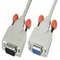 Lindy Sub D-9/Sub D-9 cable de serie Gris 20 m