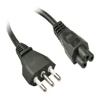 Lindy 2m, CEI23-16-VII - IEC 320 C5 Negro C5 acoplador