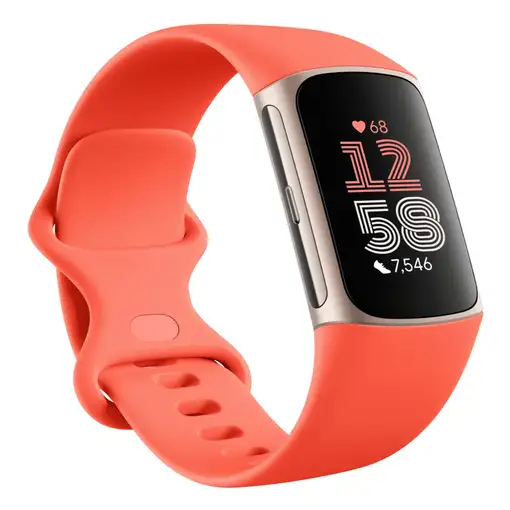 Fitbit Charge 6 AMOLED Pulsera de actividad Oro