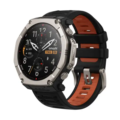 Amazfit T-Rex Ultra 2 129,5 cm (51") AMOLED 51 mm Digital 480 x 480 Pixeles Pantal Amazfit T-Rex Ultra 2 129,5 cm (51") AMOLED 51 mm Digital 480 x 480 Pixeles Pantal
