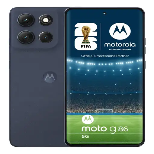 Smartphone moto g86 5G 8 + 256GB Azul oscuro MOTOROLA