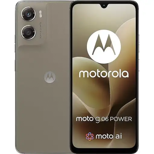 Smartphone moto g06 power 4 + 256GB Caqui MOTOROLA