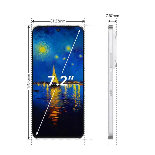 Smartphone 60 12 + 512GB Blanco TCL