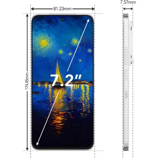 Smartphone 60 12 + 512GB Blanco TCL