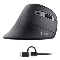 Equip 245119 ratón Universal Mano derecha USB Type-A + USB Type-C Óptico 7200 DPI Equip 245119 ratón Universal Mano derecha USB Type-A + USB Type-C Óptico 7200 DPI