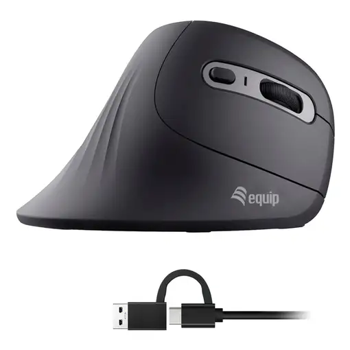 Equip 245119 ratón Universal Mano derecha USB Type-A + USB Type-C Óptico 7200 DPI Equip 245119 ratón Universal Mano derecha USB Type-A + USB Type-C Óptico 7200 DPI