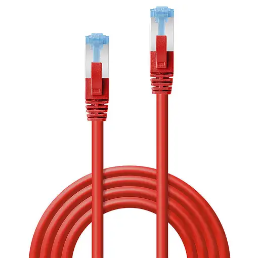 Lindy 47163 cable de red Rojo 1,5 m Cat6a S/FTP (S-STP)