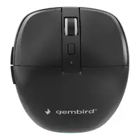 Gembird MUSW2-6B-01 ratón Hogar Ambidextro RF Wireless + Bluetooth Óptico 1600 DPI Gembird MUSW2-6B-01 ratón Hogar Ambidextro RF Wireless + Bluetooth Óptico 1600 DPI