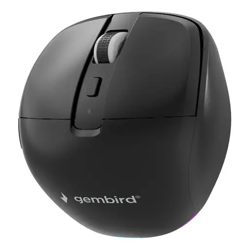 Gembird MUSW2-6B-01 ratón Hogar Ambidextro RF Wireless + Bluetooth Óptico 1600 DPI