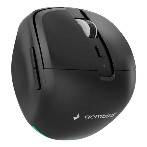 Gembird MUSW2-6B-01 ratón Hogar Ambidextro RF Wireless + Bluetooth Óptico 1600 DPI