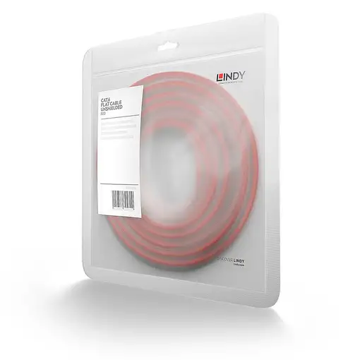 Lindy 47510 cable de red Rojo 0,3 m Cat6 U/UTP (UTP)