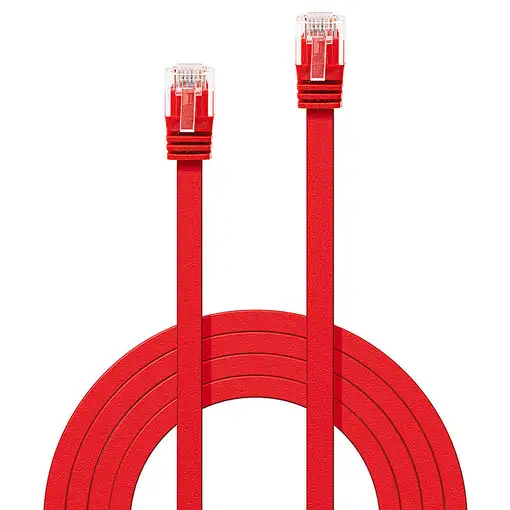 Lindy 47510 cable de red Rojo 0,3 m Cat6 U/UTP (UTP)