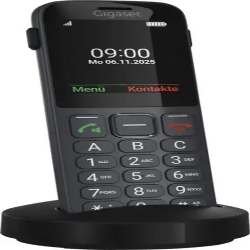 Telefonía móvil Negro GIGASET