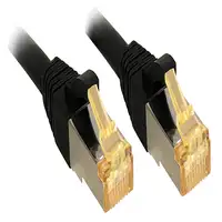 Lindy 47313 cable de red Negro 10 m Cat7 S/FTP (S-STP)