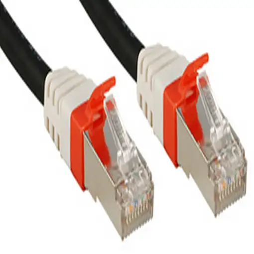 Lindy Cat.6 (A) SSTP / S/FTP PIMF Premium 0.5m cable de red Negro 0,5 m