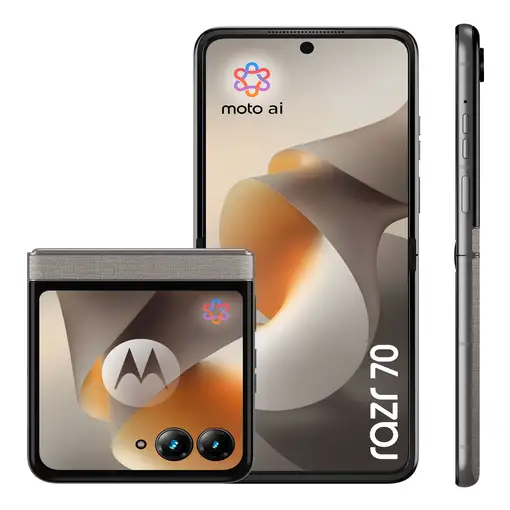 Smartphone razr 8 + 256GB Color piedra MOTOROLA