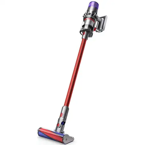 Aspirador escoba 2 en 1 en niquel y rojo, 25,2 V , V11 Fluffy DYSON