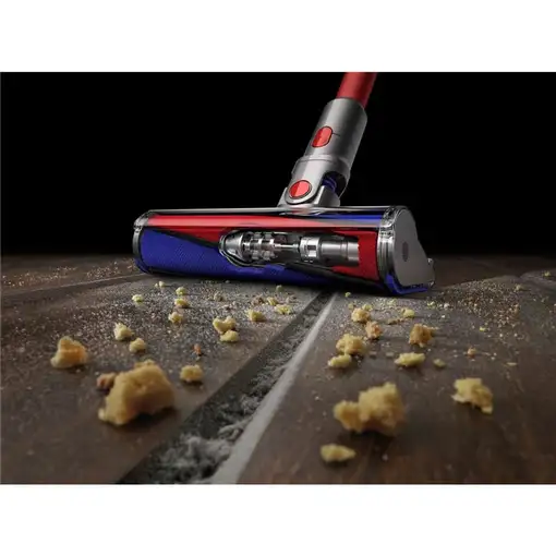Aspirador escoba 2 en 1 en niquel y rojo, 25,2 V , V11 Fluffy DYSON