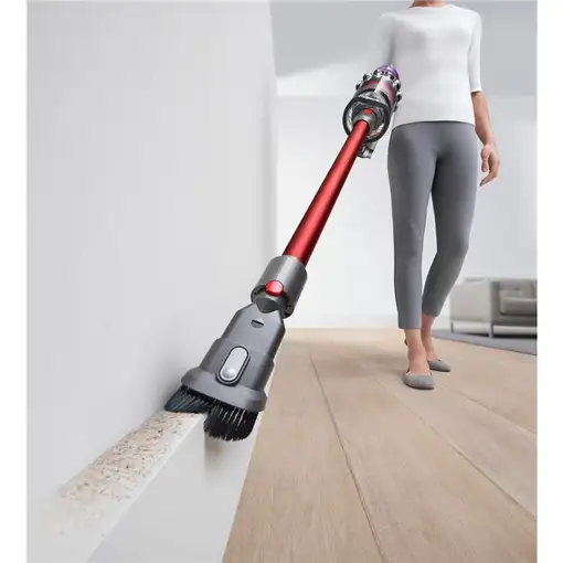 Aspirador escoba 2 en 1 en niquel y rojo, 25,2 V , V11 Fluffy DYSON