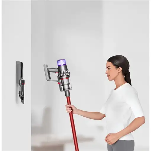 Aspirador escoba 2 en 1 en niquel y rojo, 25,2 V , V11 Fluffy DYSON