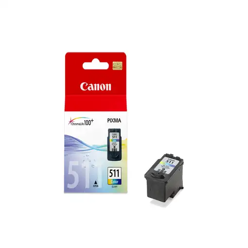 Canon CL-511 Colour cartucho de tinta 1 pieza(s) Original Cian, Magenta, Amarillo