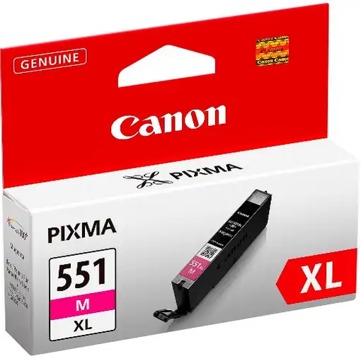 Canon CLI-551XL M w/sec cartucho de tinta 1 pieza(s) Original Alto rendimiento (XL