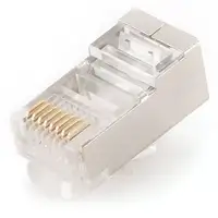 Gembird LC-8P8C-002 conector RJ-45 Transparente
