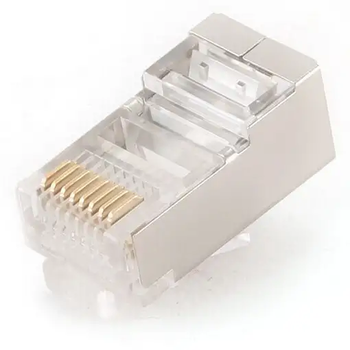 Gembird LC-8P8C-002 conector RJ-45 Transparente