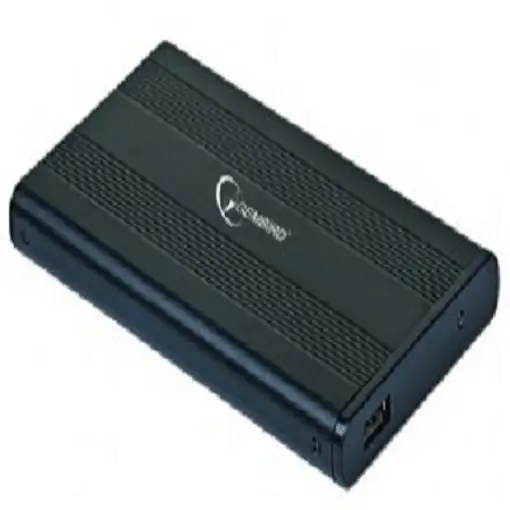 Gembird EE2-U2S-4 caja para disco duro externo Negro 2.5"