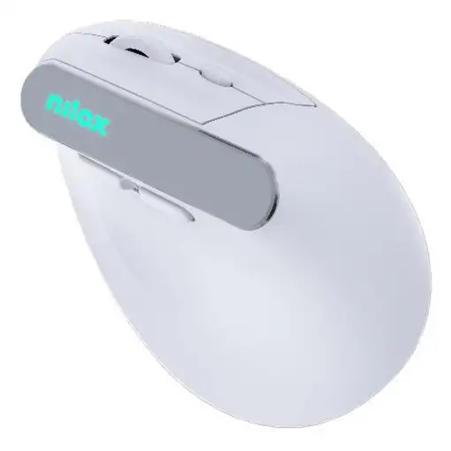 Nilox NXMOEVR01W ratón Universal Mano derecha RF Wireless + Bluetooth Óptico 1600