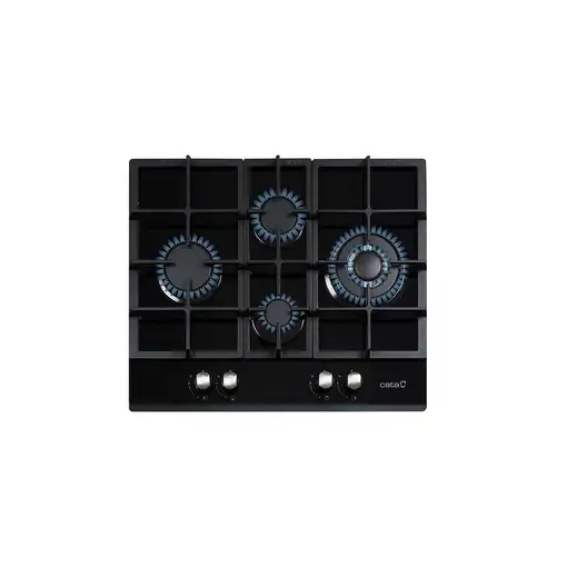 CATA LCI 6031 BK Negro Integrado 64 cm Encimera de gas 4 zona(s)