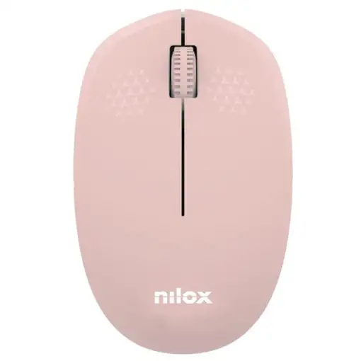 Nilox Ratón Wireless, 1000 DPI, 3 botones, Rosa Nilox Ratón Wireless, 1000 DPI, 3 botones, Rosa