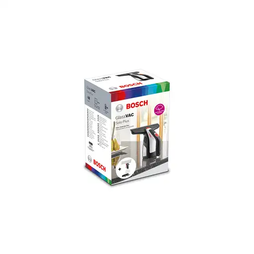 Bosch GlassVAC Solo Plus limpiador eléctrico ventana 0,1 L Negro, Blanco