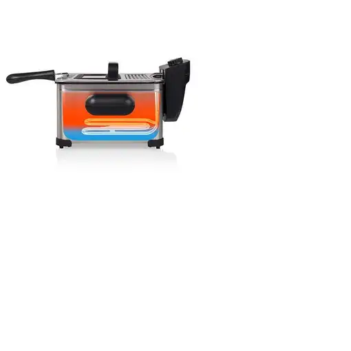 Tristar FR-6949 freidora Sencillo 5 L 2000 W Plata