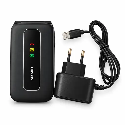Telefono Móvil B316 Karawan Diseño Plegable Compacto y Clásico Ideal Para Uso Diar