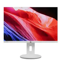 Lenovo C24d-20 LED display 61 cm (24") 1920 x 1200 Pixeles Full HD Gris, Blanco