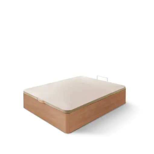 Canapé abatible de madera Diana 34 cm 160x200 Cerezo sin montaje MATRIS