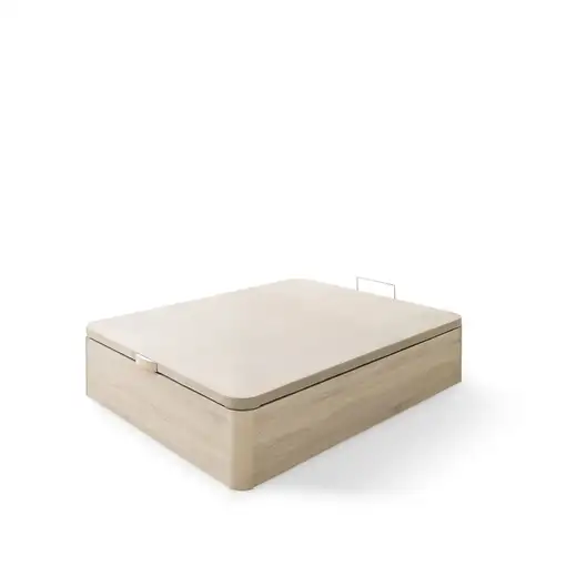 Canapé abatible de madera Estela 35 cm 150x190 Cambrian con montaje MATRIS