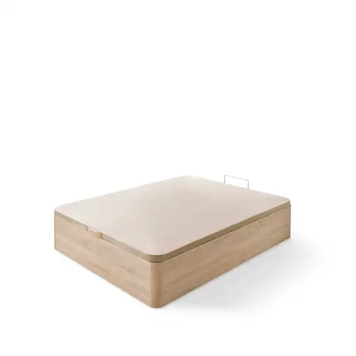 Canapé abatible de madera Diana 34 cm 150x200 Cambrian con montaje MATRIS