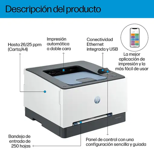 HP Impresora Color LaserJet Pro 3202dn